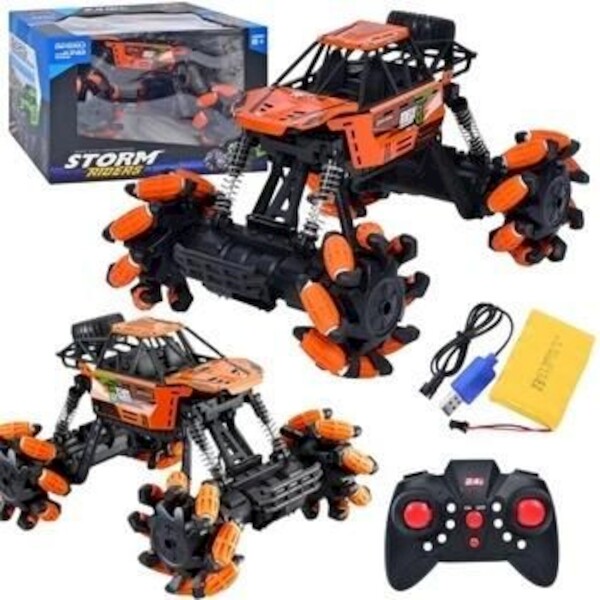 Samochód RC kółka rolkowe