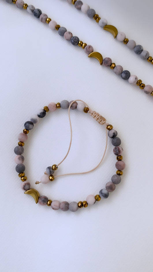 Bransoletka z jaspisem Pastels