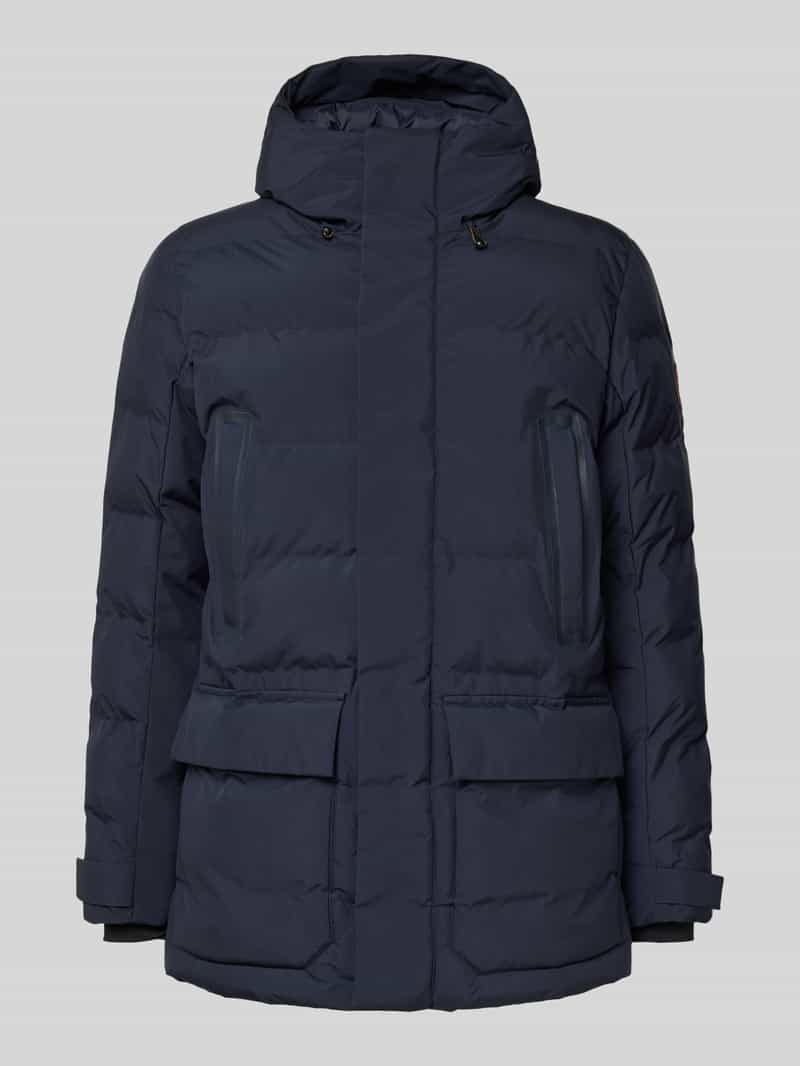Kurtka pikowana z kapturem model ‘QUINLAN’