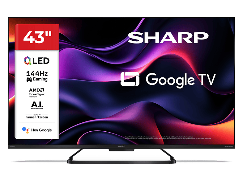 SHARP QLED 43HR8465E 43