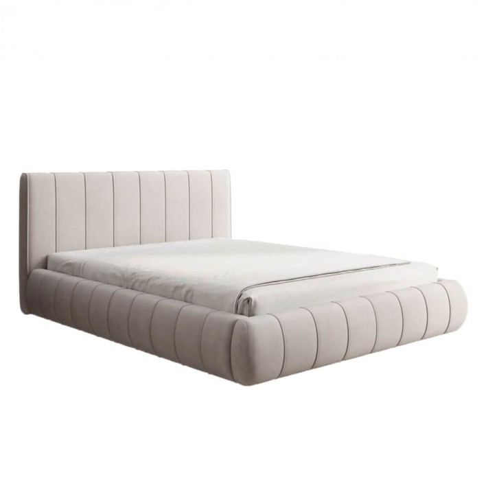 Łóżko tapicerowane z pojemnikiem MOLLY 200x200 Kolor do wyboru