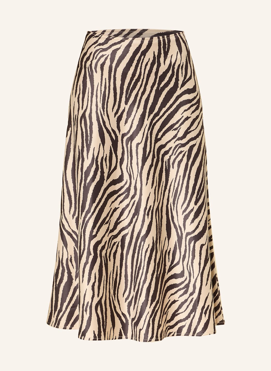 Juvia Spódnica Satynowa Fleur beige