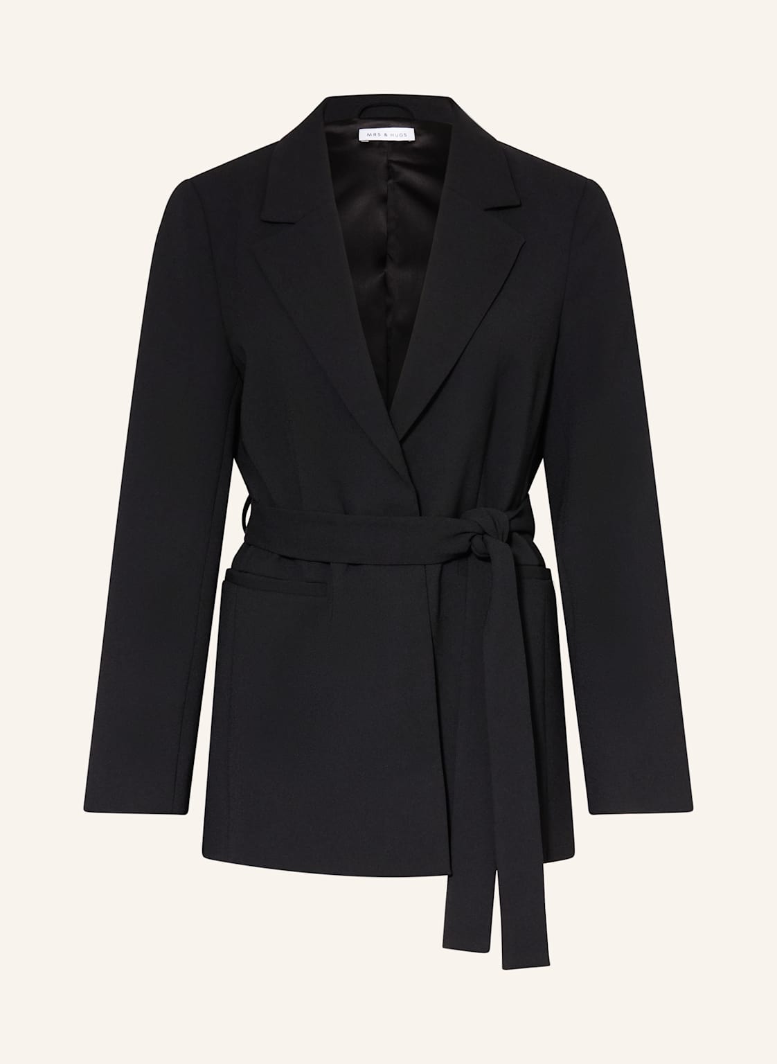 Mrs & Hugs Blezer schwarz