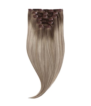 Rapunzel of Sweden Classic Clip-ins Straight / Medium Volume / 7 pieces Dark Ashy Blonde Balayage B2.6/10.7 60 cm Włosy do przedłużania 120 g