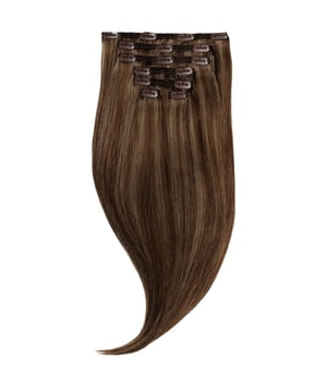 Rapunzel of Sweden Classic Clip-ins Straight / Medium Volume / 7 pieces M2.3/5.0 Chocolate Mix 40 cm Włosy do przedłużania 100 g