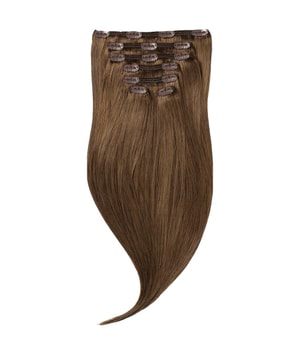 Rapunzel of Sweden Classic Clip-ins Straight / Medium Volume / 7 pieces 5.0 Brown 40 cm Włosy do przedłużania 100 g