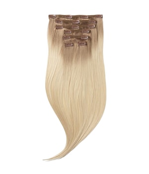 Rapunzel of Sweden Classic Clip-ins Straight / Medium Volume / 7 pieces Cool Platinum Blonde Balayage B7.3/10.10 40 cm Włosy do przedłużania 100 g