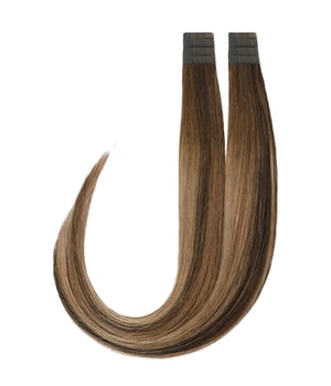 Rapunzel of Sweden Premium Tape Extensions Straight / Classic Tape 4 cm / 8 pieces Hazelnut Caramel Balayage B2.3/5.0 50 cm Włosy do przedłużania 20 g