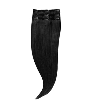 Rapunzel of Sweden Classic Clip-ins Straight / Light Volume / 3 pieces 1.0 Black 40 cm Włosy do przedłużania 52.5 g
