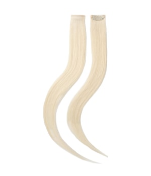 Rapunzel of Sweden Single Invisible Clip-ins Straight / 2 pieces 10.10 Platinum Blonde 40 cm Włosy do przedłużania 10 g