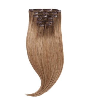Rapunzel of Sweden Classic Clip-ins Straight / Medium Volume / 7 pieces Natural Brown ColorMelt C2.2/5.1 40 cm Włosy do przedłużania 100 g