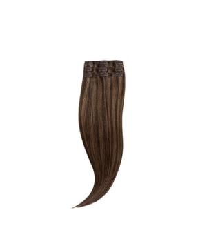 Rapunzel of Sweden Classic Clip-ins Straight / Light Volume / 3 pieces M2.3/5.0 Chocolate Mix 40 cm Włosy do przedłużania 52.5 g