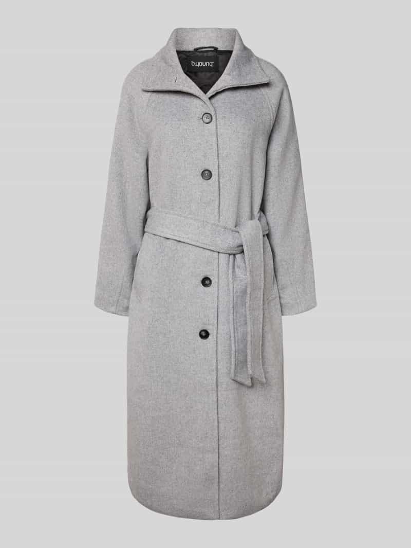 Płaszcz z kołnierzem z połami model ‘Abonnet’