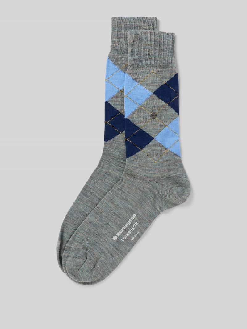 Skarpety z mieszanki żywej wełny model ‘EDINBURGH’