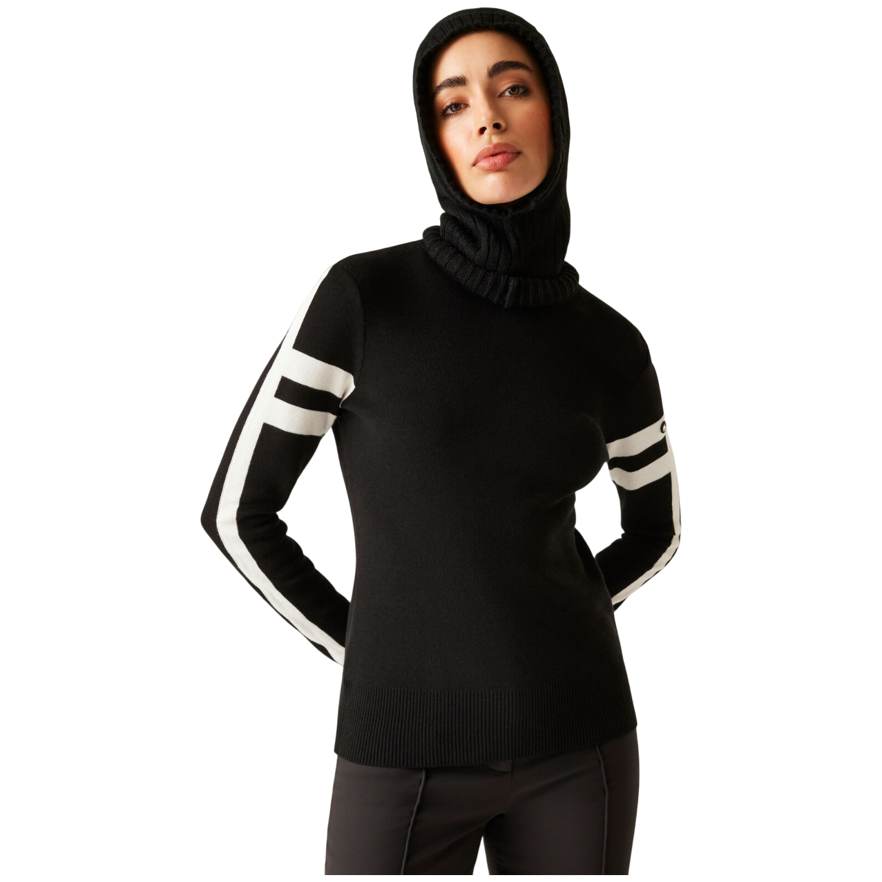 Bluza damska Dare 2b Diamant Midlayer Rozmiar: XL / Kolor: czarny/biały