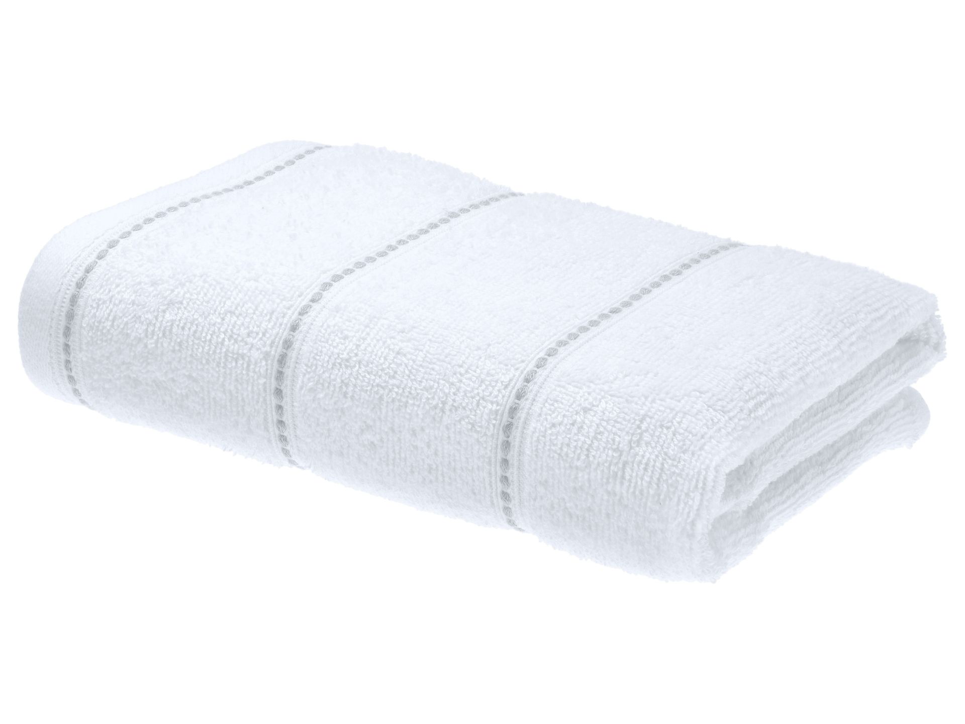 LIVARNO® Ręcznik frottè z bawełny, 50 x 100 cm (Biały)