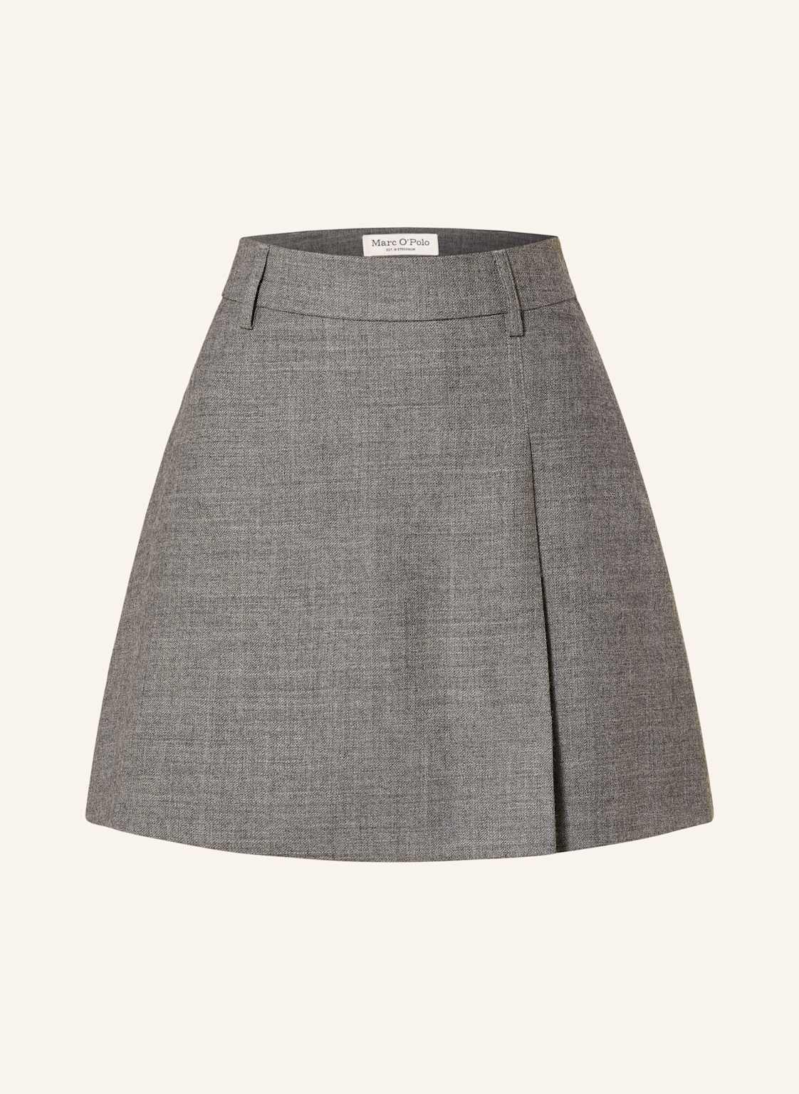 Marc O'polo Spódnica Z Dzianiny grau