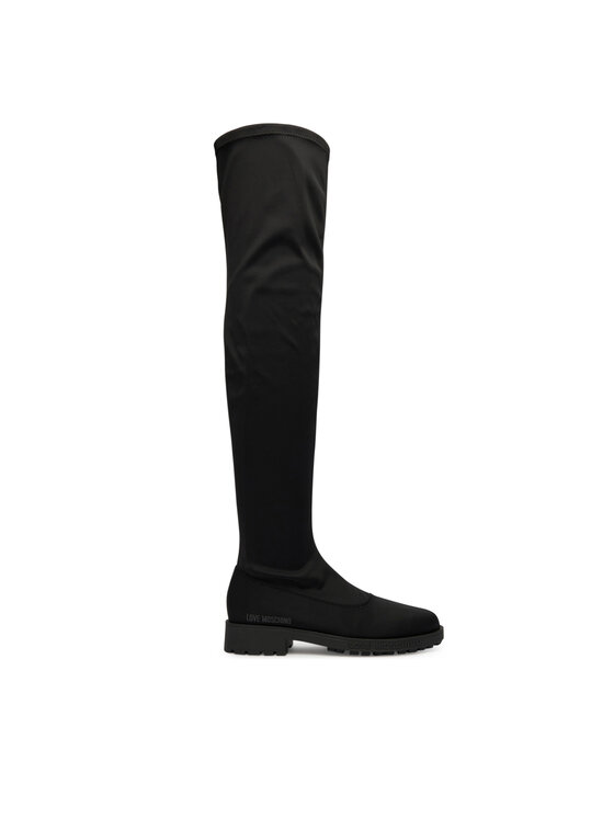 LOVE MOSCHINO Muszkieterki JA26074G0NIM0000 Czarny