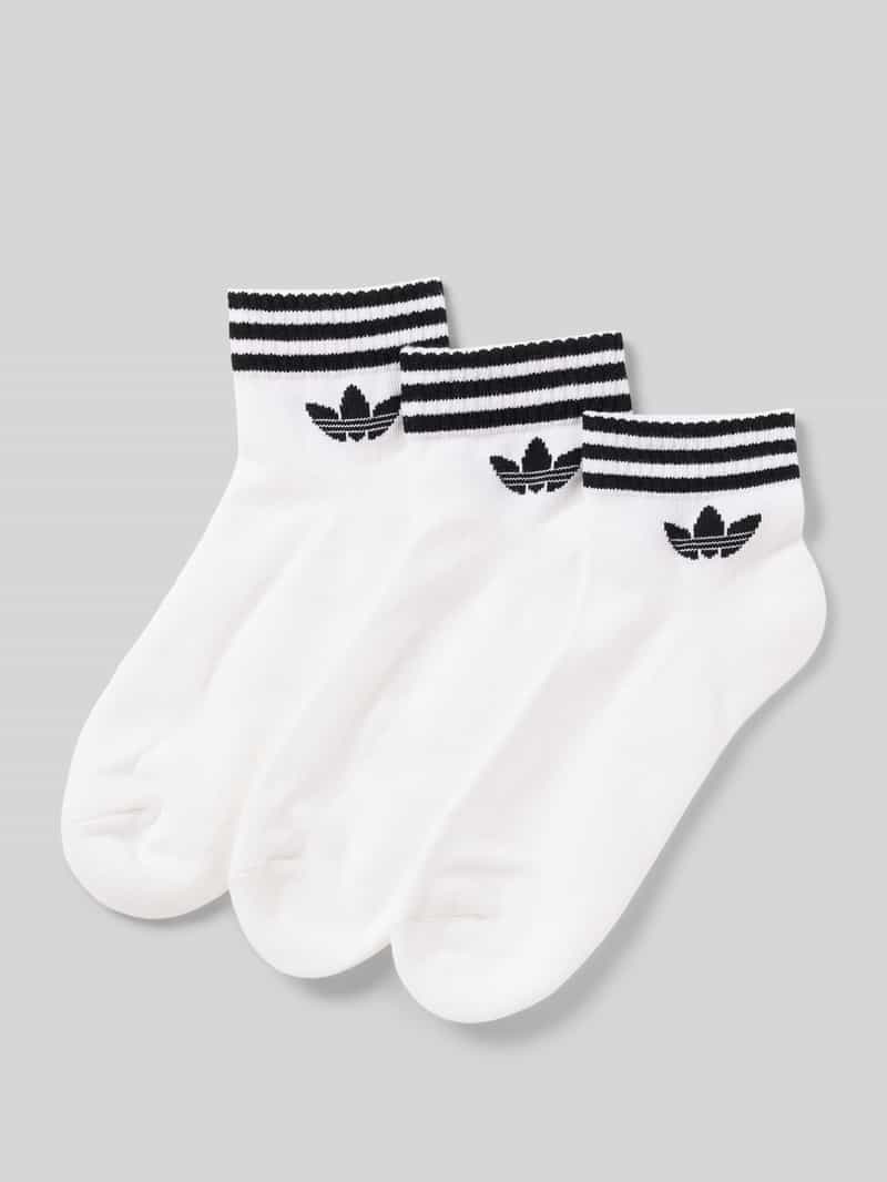 Skarpety z nadrukiem z logo w zestawie 3 szt.