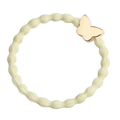 By Eloise London Gold Butterfly Gumka do włosów 1 szt Odcień Melon Yellow