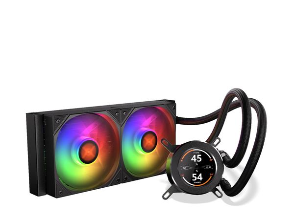 KRUX HydroGlance 240 ARGB LCD 2x120mm KRXE003