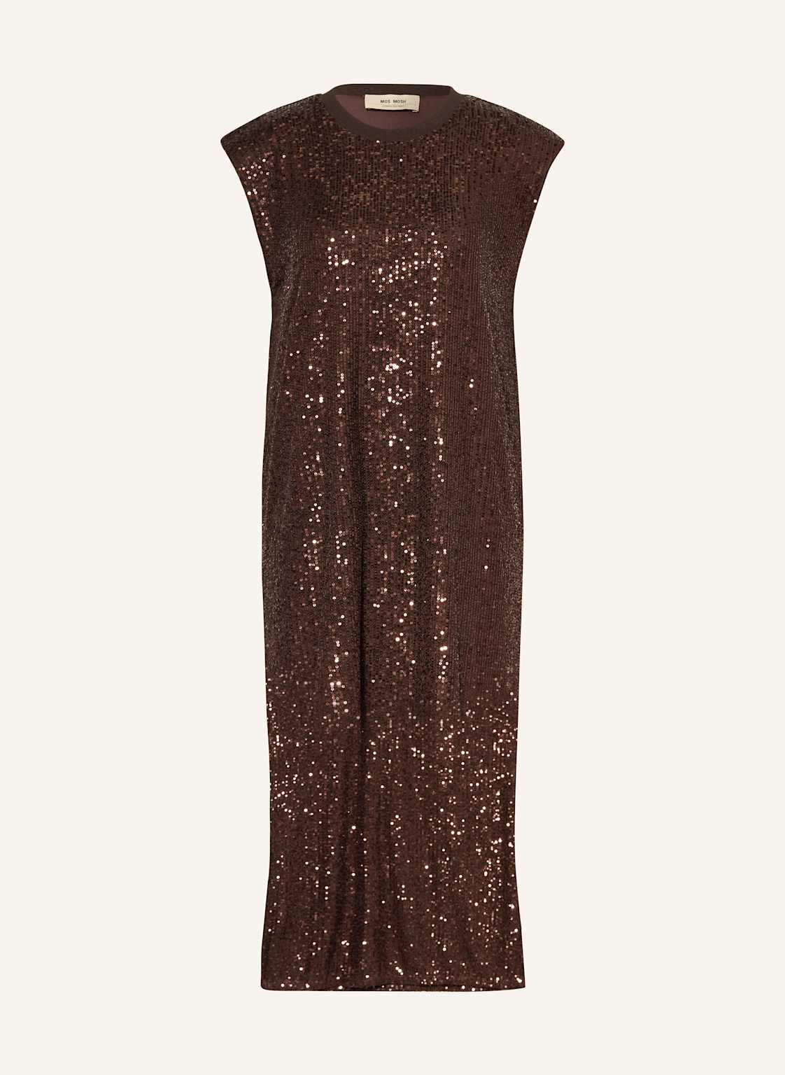 Mos Mosh Sukienka Mmaran Z Cekinami braun