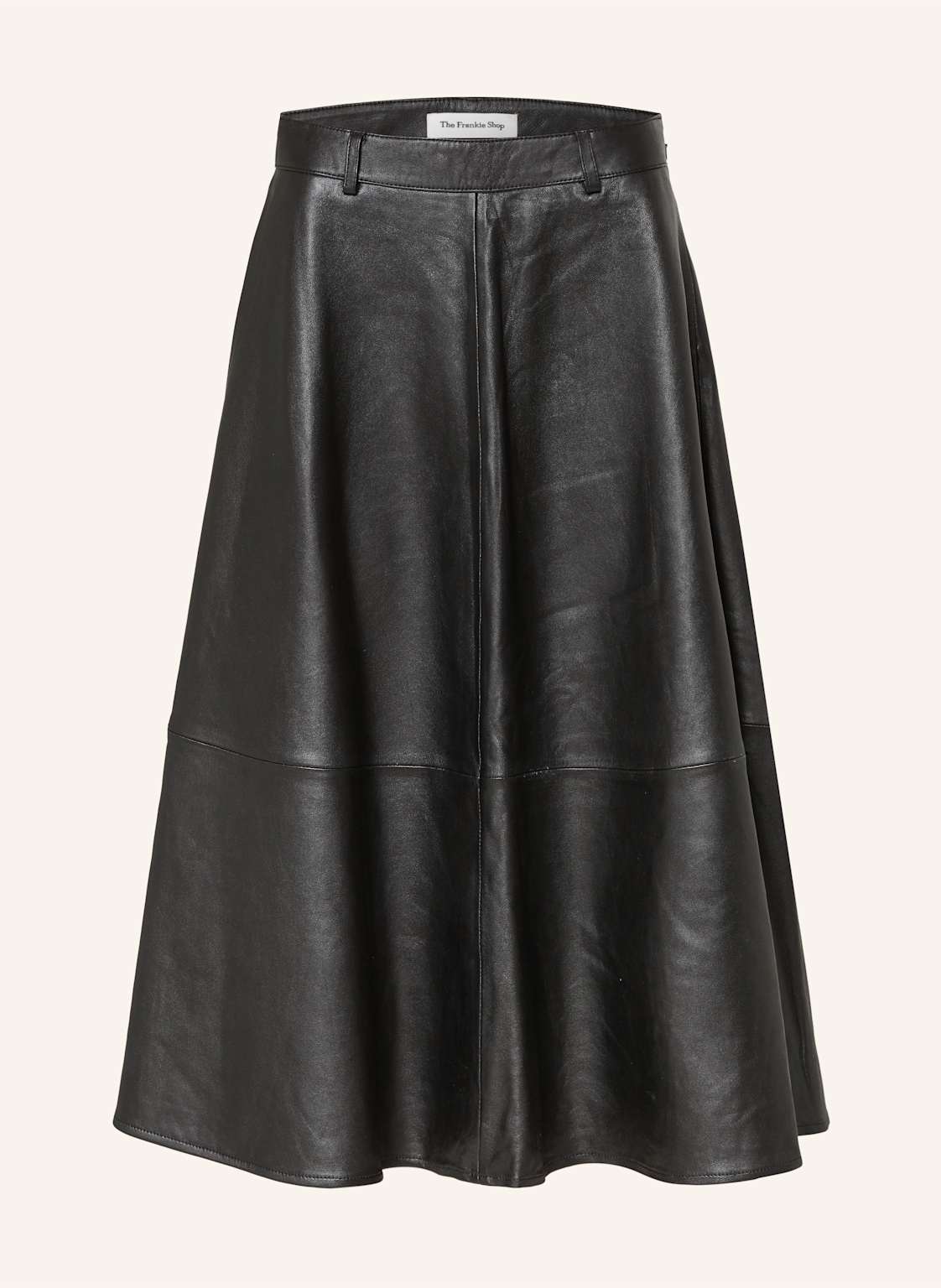 The Frankie Shop Spódnica Skórzana Savil schwarz