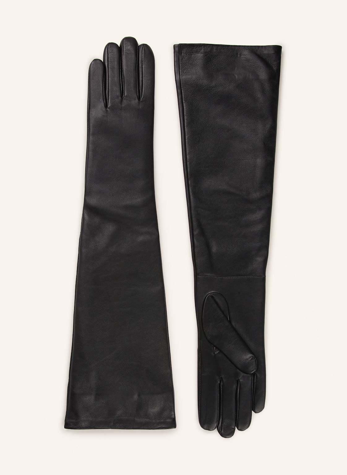 The Frankie Shop Skórzane Rękawiczki Jorna schwarz