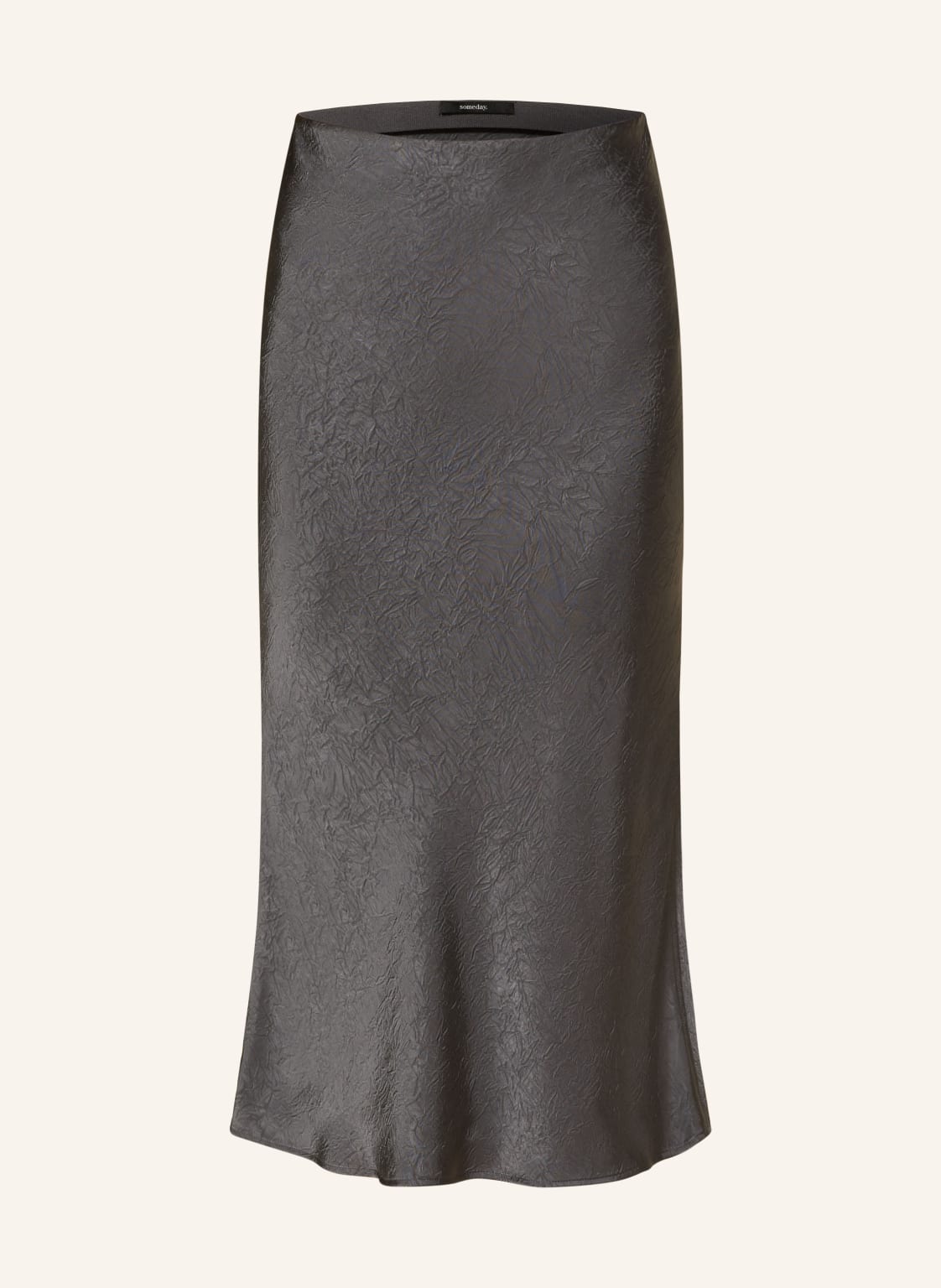 Someday Spódnica Satynowa Odini silber