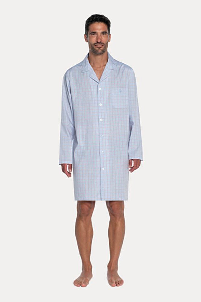 Koszula nocna męska RONALDO XXL Jasnoniebieski