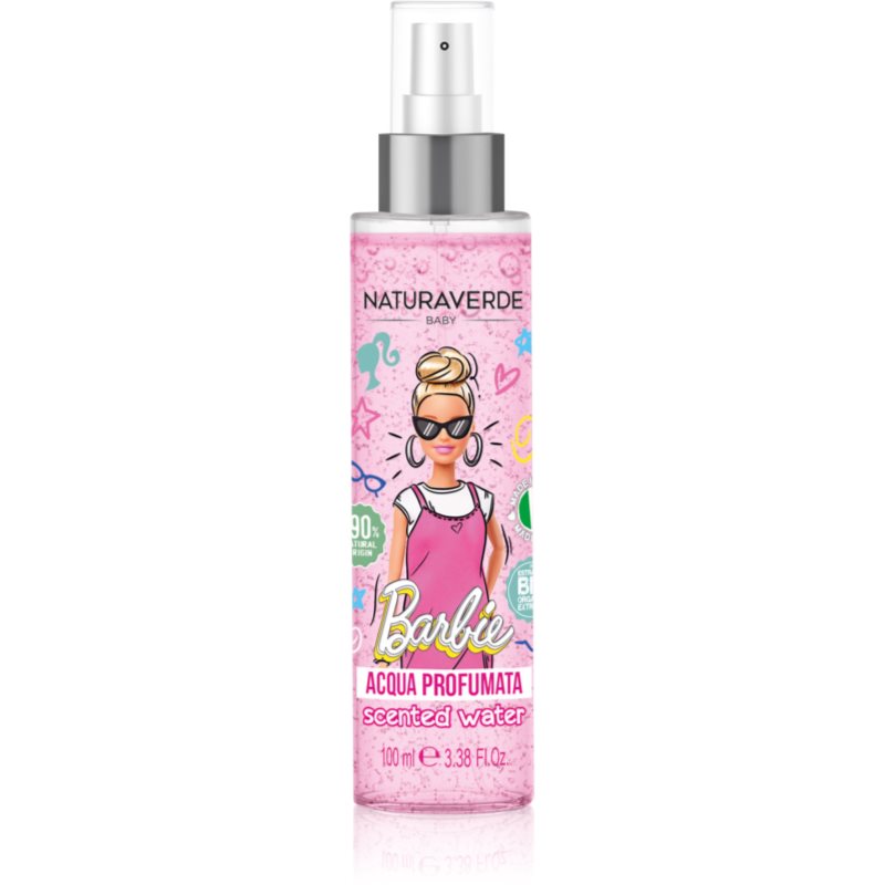 Barbie Naturaverde Baby woda perfumowana z brokatem dla dzieci 100 ml