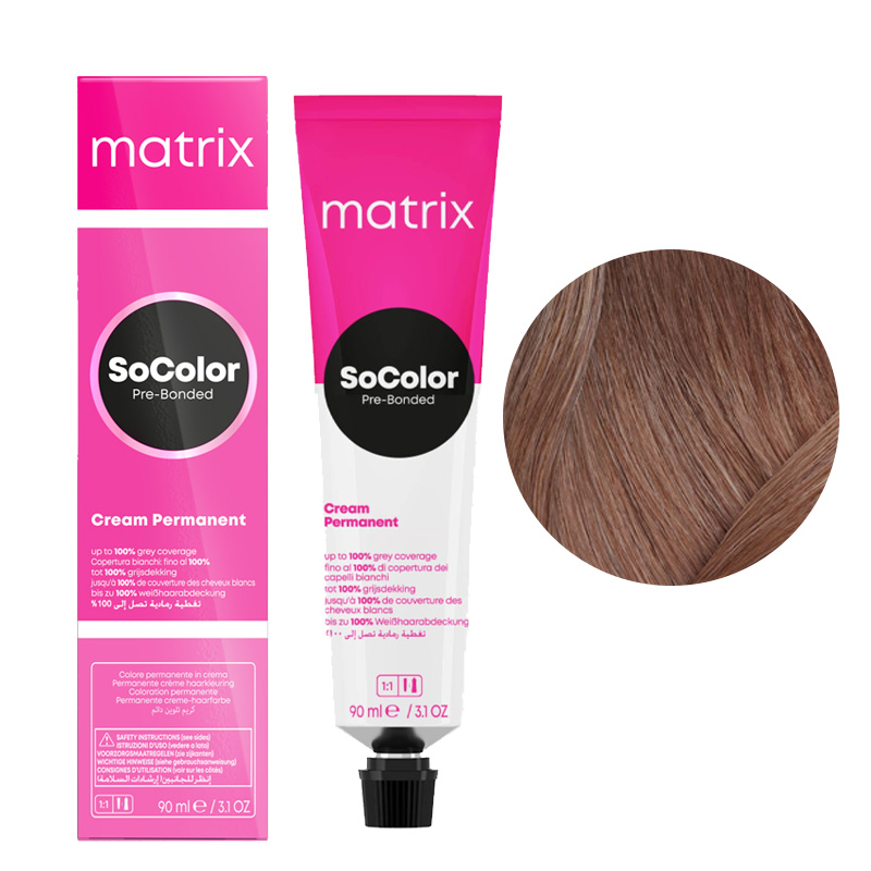 Matrix SoColor, farba do włosów z technologią Pre-Bonded, 7M, 90ml