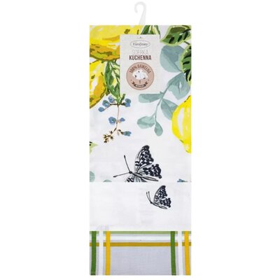 Ściereczka EUROFIRANY Lemon 50 x 75 cm Żółty (3 sztuki)