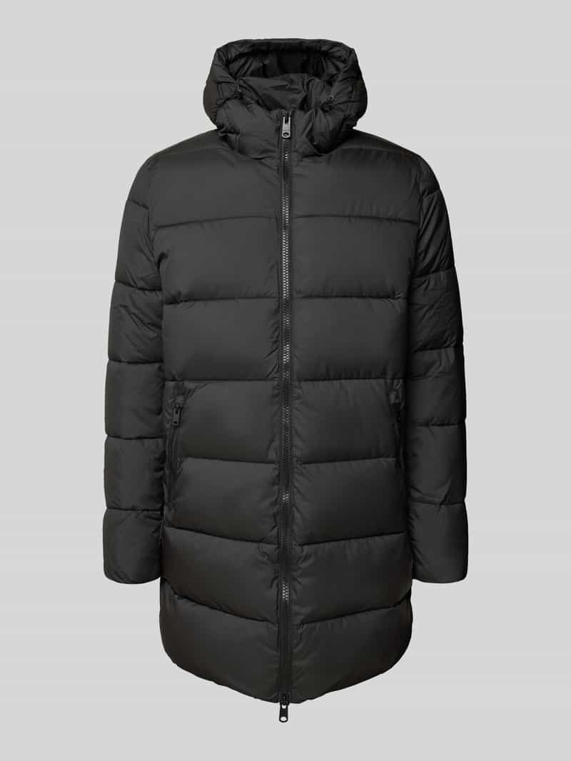 Kurtka pikowana z zamkiem błyskawicznym dwustronnym model ‘VINTAGE’