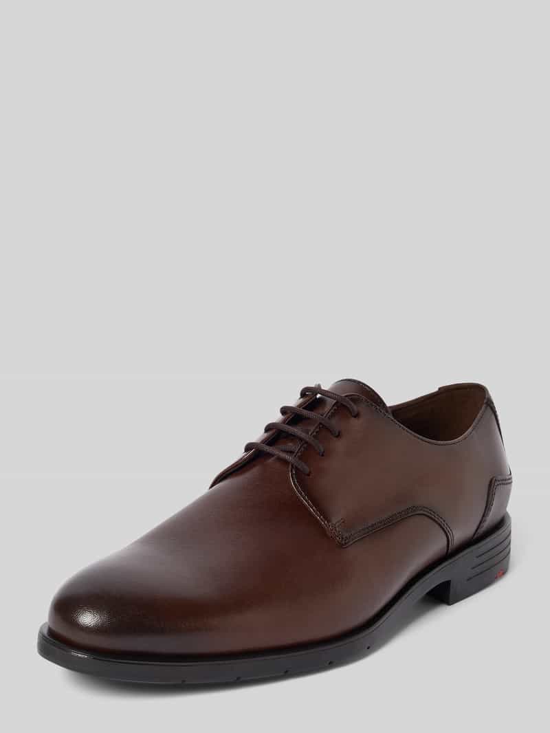 Buty derby skórzane ze sznurowaniem model ‘EEZY’