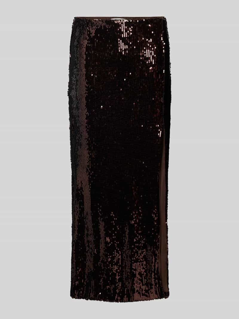 Spódnica midi z cekinami model ‘Inska’