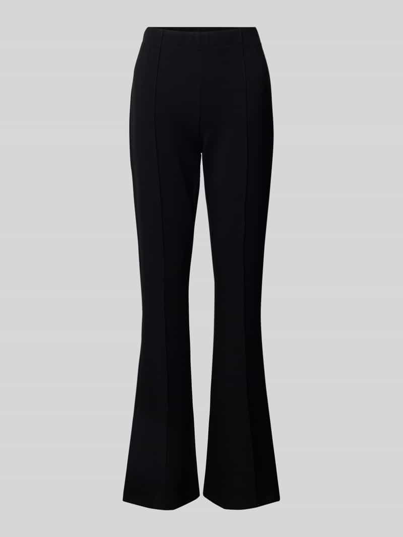 Spodnie dresowe o rozkloszowanym kroju z mieszanki wiskozy model ‘TOC’