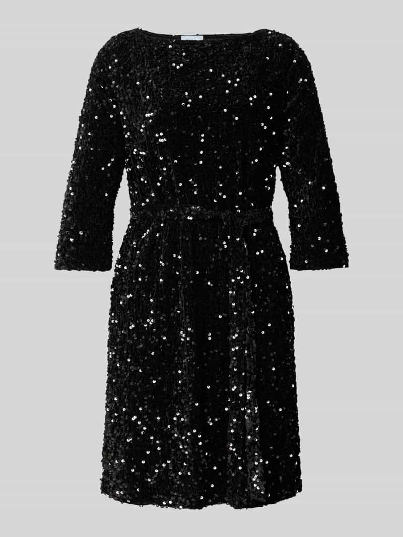 Sukienka mini z cekinowym obszyciem model ‘FAITH’