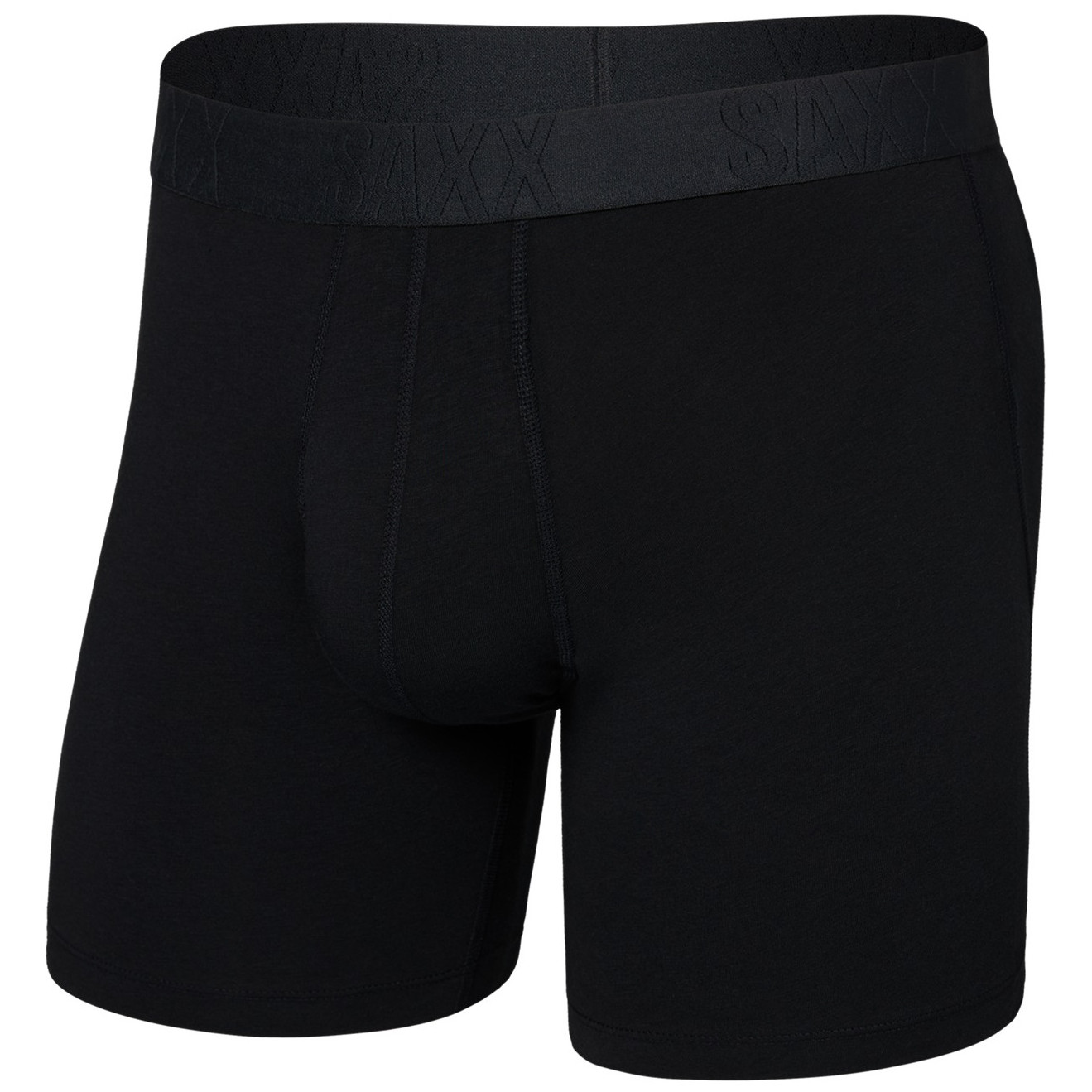 Bokserki Saxx Droptemp Cooling Cotton Boxer Brief Fly Rozmiar: M / Kolor: czarny/biały