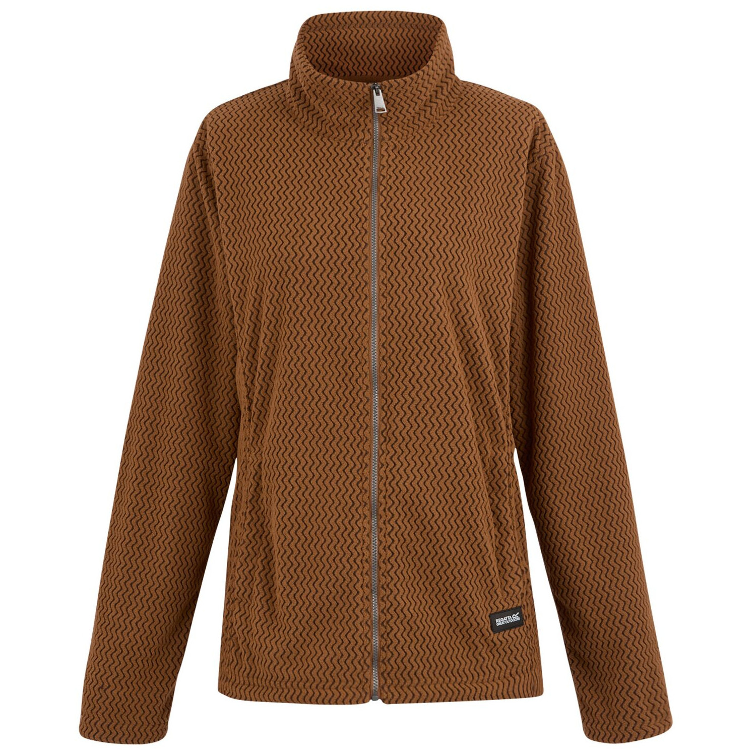 Bluza damska Regatta Heidy Full Zip Rozmiar: XXXL / Kolor: brązowy