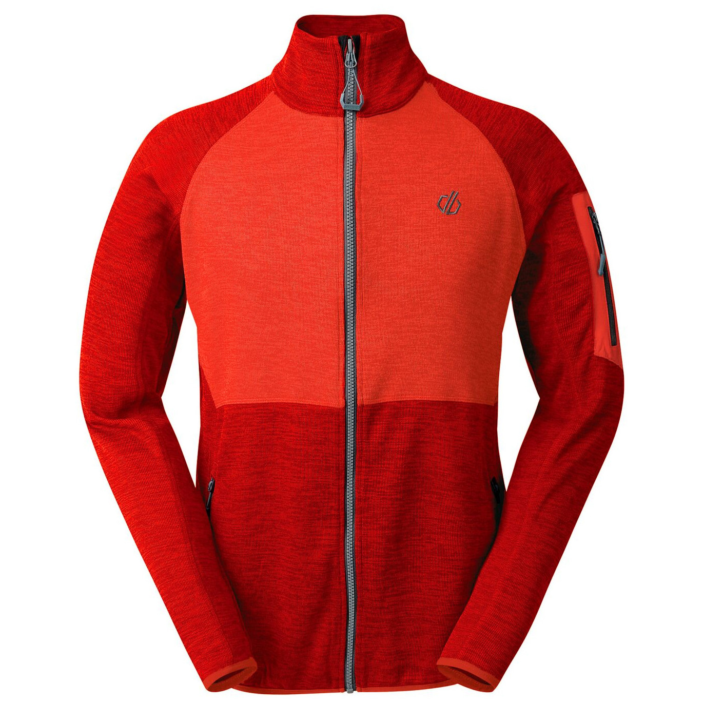 Męska bluza Dare 2b Mens Torrek Fleece Rozmiar: M / Kolor: czerwony/pomarańczowy
