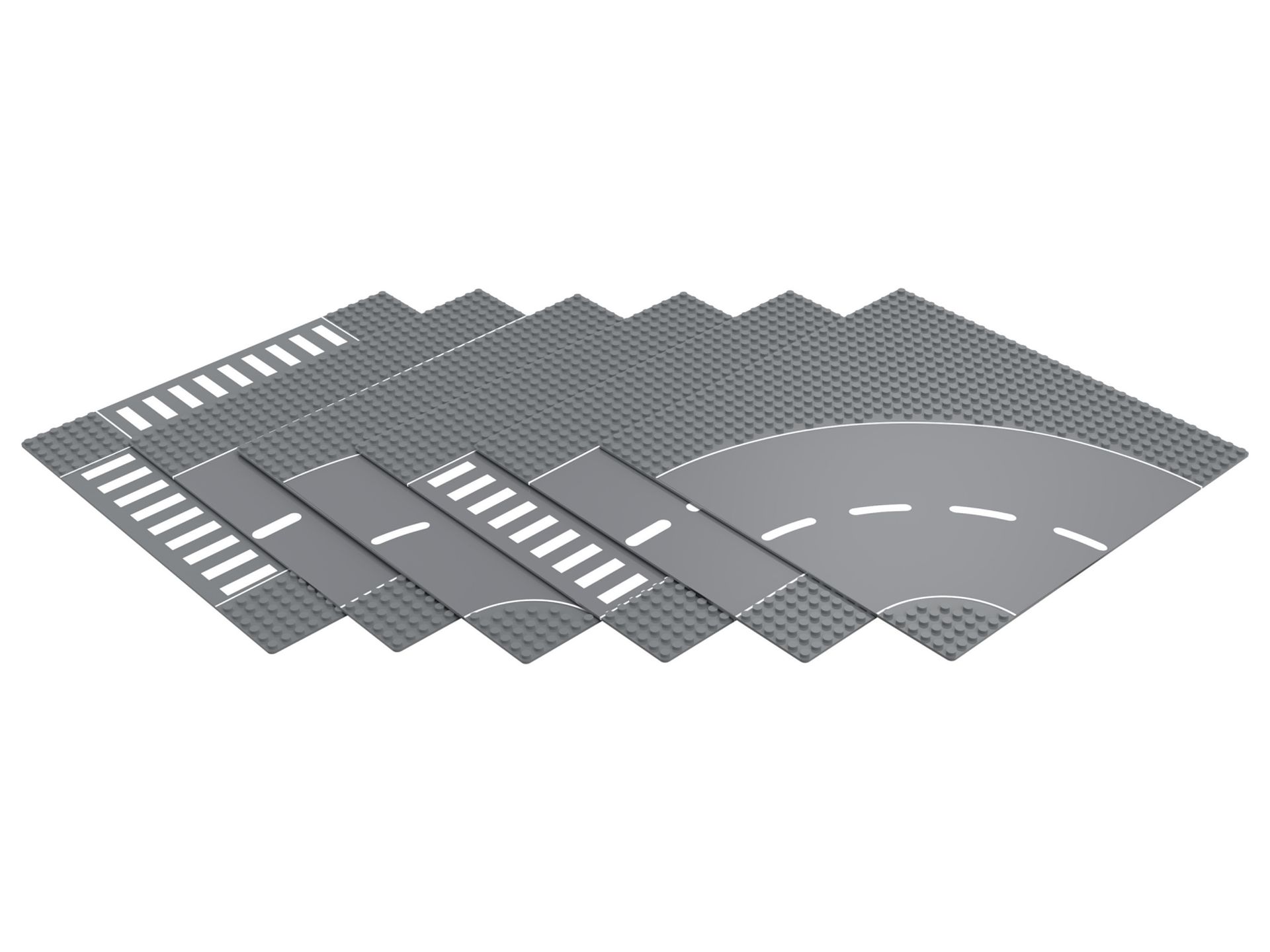 Lupilu Płytki konstrukcyjne Clippys 6 sztuk Ulica