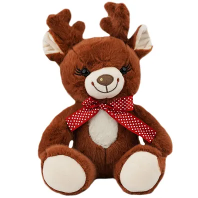 Maskotka renifer siedzący 21 cm Rozette