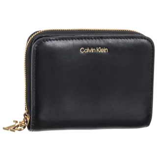 Portfel CK Medium Flap Zip Around Black LV04F1075G UB1 (CK706-a) Calvin Klein