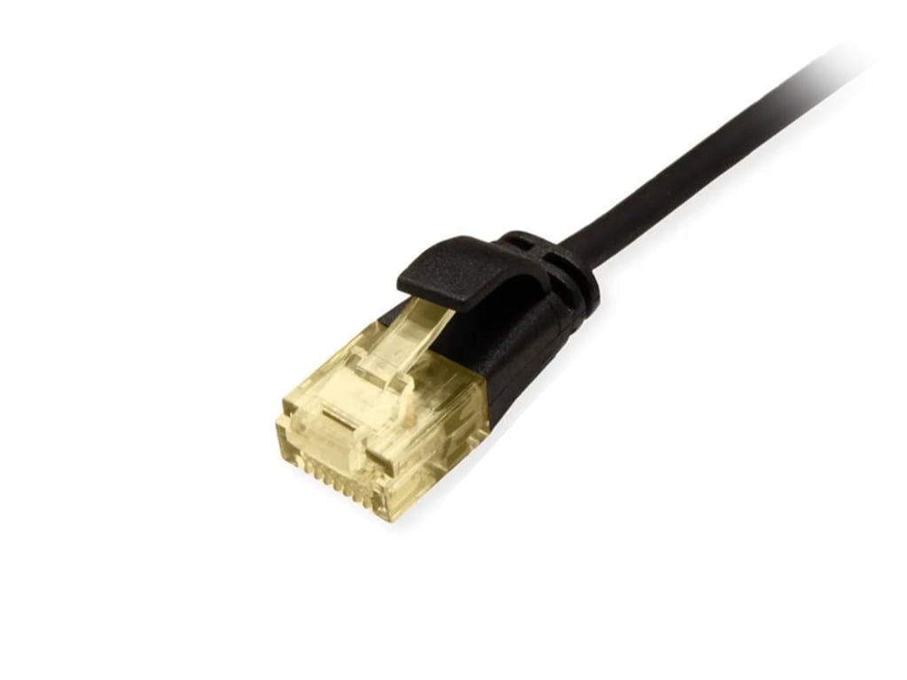Equip 626901 kabel sieciowy Czarny 0,25 m Cat6a U/UTP (UTP)