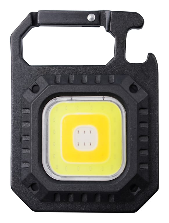 XCell Work Square Czarny, Szary Latarka typu Clip LED