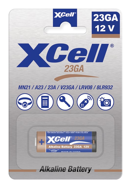 XCell 149311 bateria do użytku domowego Jednorazowa bateria A23, MN21, 23GA Alkaliczny