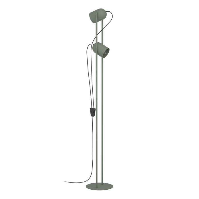 Lampa stojąca TILSTON 2xE14 - zielony