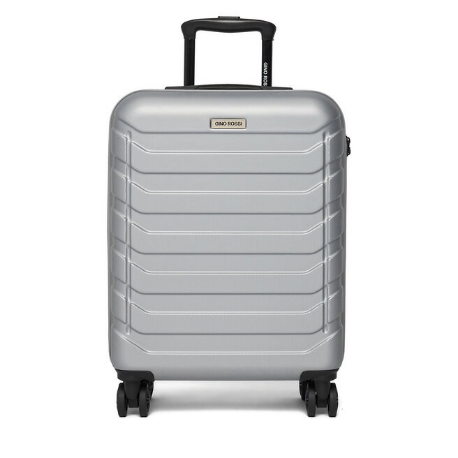 Walizka kabinowa GINO ROSSI C-GIN-S-003-05-SILVER Srebrny