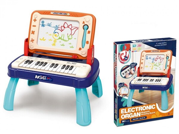 Pianinko Stolik 2w1 + znikopis 46x37x5cm